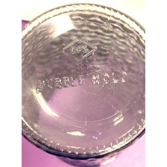 1960 Era Vintage DPS Bubble Mold Glass Vase - Picture 4 of 5